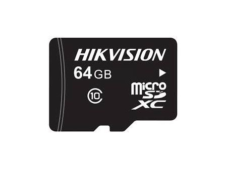 Memoria microSD / Clase 10 de 64 GB / Especializada Para Videovigilancia / Compatibles con cámaras HIKVISION