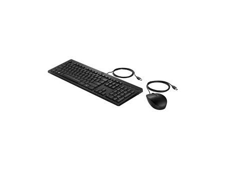 Combo Mouse y Teclado con cable HP 225