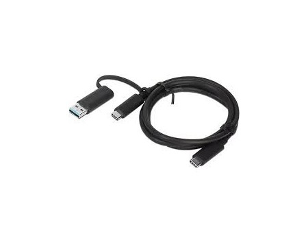 Cable híbrido USB-C con USB-A de Lenovo