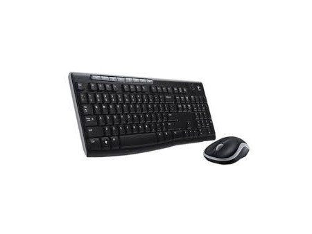 Combo de teclado y mouse  inalámbrico MK270