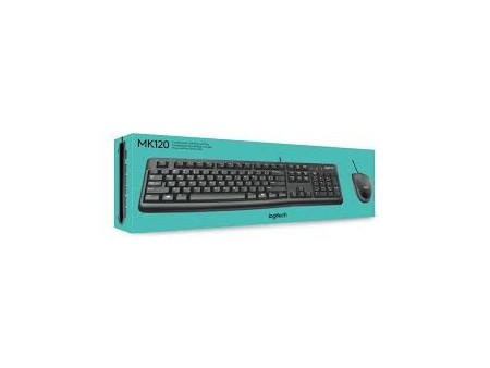 COMBO TECLADO Y MOUSE LOGITECH MK120