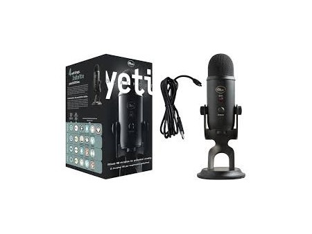 Yeti - Micrófono USB multipatrón premium con Blue VO!CE