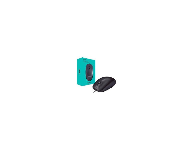 Mouse Logitech M90 Black Usb