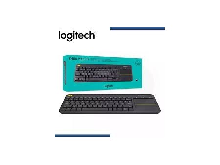 Teclado Logitech K400 Plus con touchpad