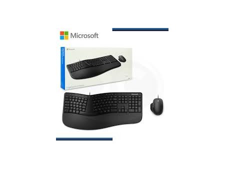 Combo Teclado y Mouse ergonómico en Español