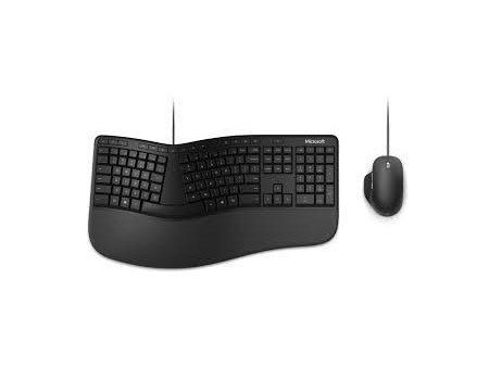 Combo Teclado y Mouse ergonómico en Español