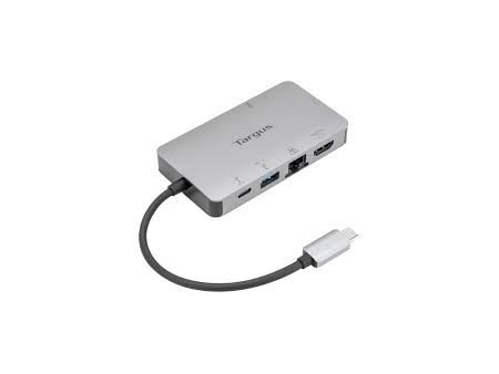 Docking Station USB-C DP Alt Mode de vídeo único 4K HDMI/VGA con fuente de alimentación Pass-Through de 100 W