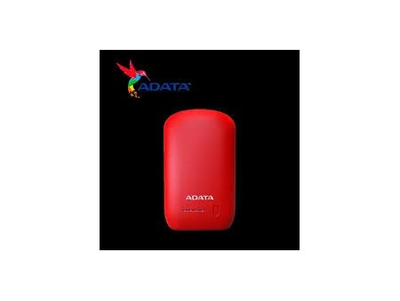 POWERBANK Cargador portátil Adata P10050V Rojo - AP10050V-DUSB-CRD