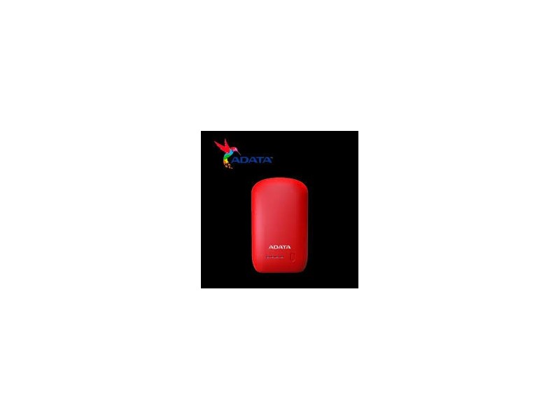 POWERBANK Cargador portátil Adata P10050V Rojo - AP10050V-DUSB-CRD