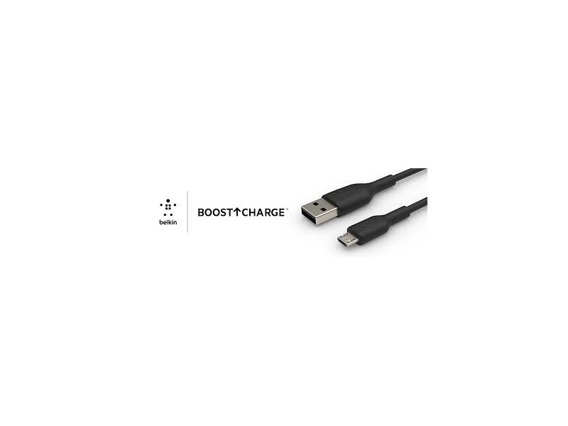 Cable USB-A a micro-USB BOOST↑CHARGE™ (1 m, negro)