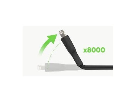 Cable Lightning a USB-A BOOST↑CHARGE™ (15 cm, negro)