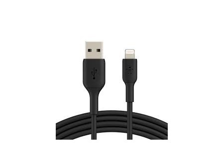 Cable Lightning a USB-A BOOST↑CHARGE™ (15 cm, negro)