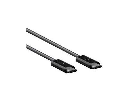 Cable Thunderbolt 3 (USB-C a USB-C) (3,3 pies/1 m) (USB tipo C)