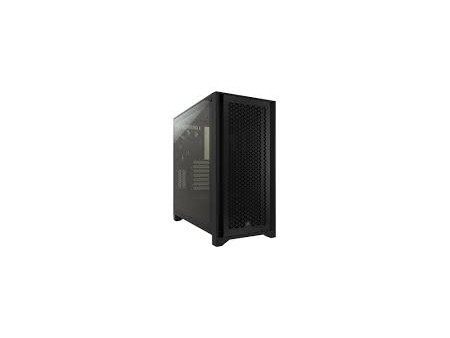 Chasis ATX semitorre con cristal templado 4000D AIRFLOW, negro