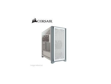 Chasis ATX semitorre con cristal templado 4000D AIRFLOW, blanco