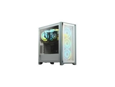 Chasis ATX semitorre con cristal templado 4000D AIRFLOW, blanco