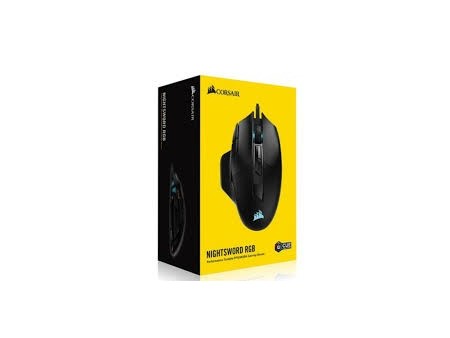 Mouse personalizable para juegos FPS/MOBA NIGHTSWORD RGB