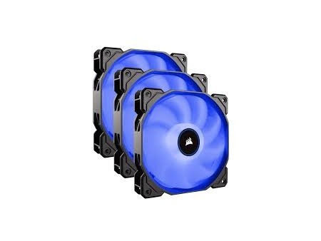 Paquete triple de ventilador azul Air Series™ AF120 LED (2018) de 120 mm