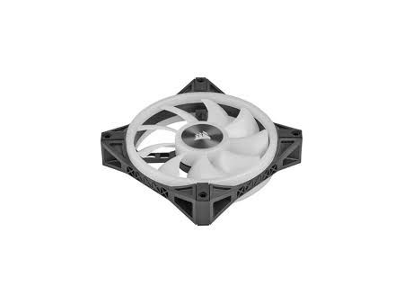 Juego de tres ventiladores PWM de 120 mm iCUE QL120 RGB con Lighting Node CORE