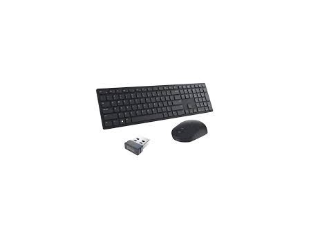 Teclado y Mouse Dell KM5221W, Inalámbrico, USB, Negro (Español) SKU: 580-AJIU