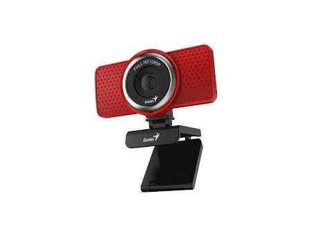 CAMARA WEB ECAM 8000 ROJO