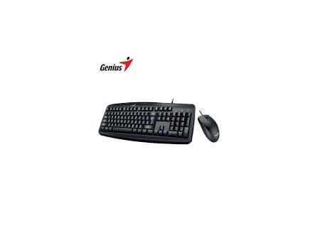 Combo Teclado + Mouse Genius KM-200 Negro