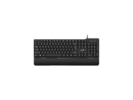 Teclado USB – Genius Smart KB-100XP – Reposa Muñecas – Para Windows y Mac – Color Negro