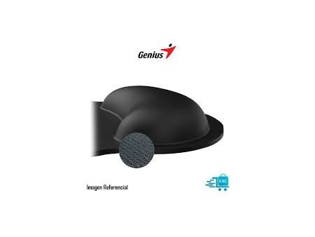 PAD MOUSE GENIUS G-WMP 100 C/DESCANSADOR BLACK