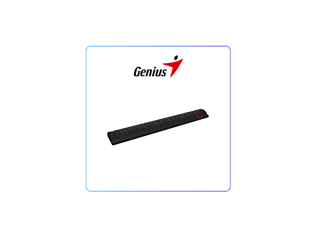 REPOSAMUÑECAS GENIUS G-WP 200M P/TECLADO BLACK