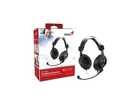 Audífonos Genius HS-505X Ajustables 3.5mm