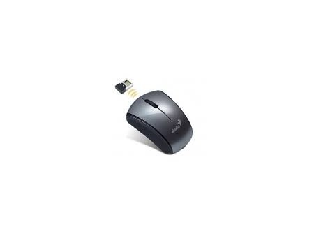 Mouse Óptico Genius Micro Traveler Inalámbrico USB Gris