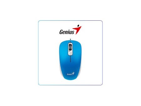 MOUSE GENIUS DX-110 USB AZUL