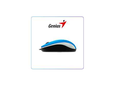 MOUSE GENIUS DX-110 USB AZUL