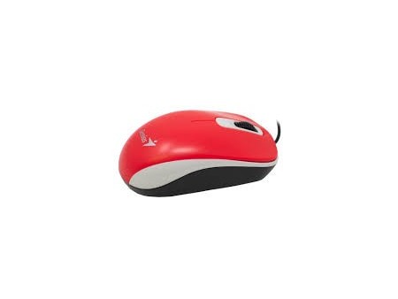 Mouse Genius DX110 óptico, USB. Color Rojo