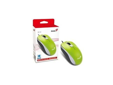 MOUSE GENIUS DX-110 USB VERDE