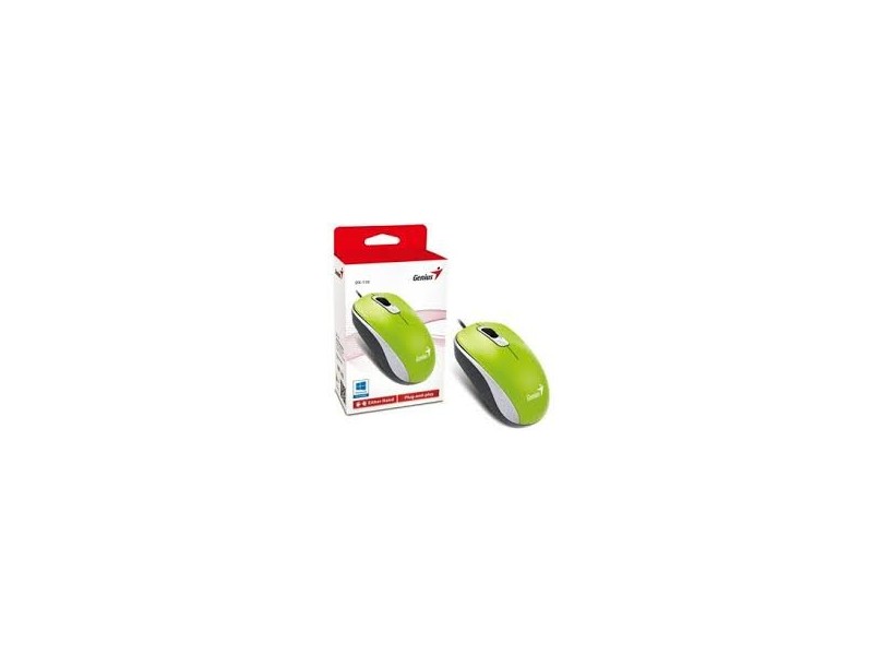 MOUSE GENIUS DX-110 USB VERDE