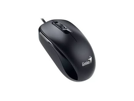 MOUSE ALÁMBRICO GENIUS DX-120 NEGRO