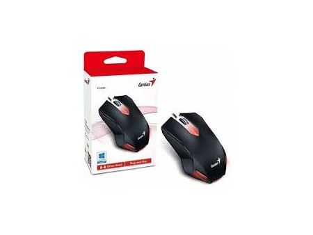 Mouse Genius Alambrico X-g200 Negro