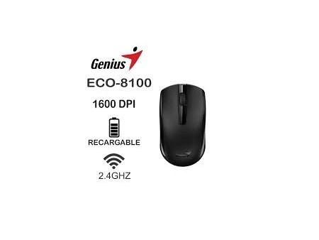 Mouse Eco-8100 recargable Genius