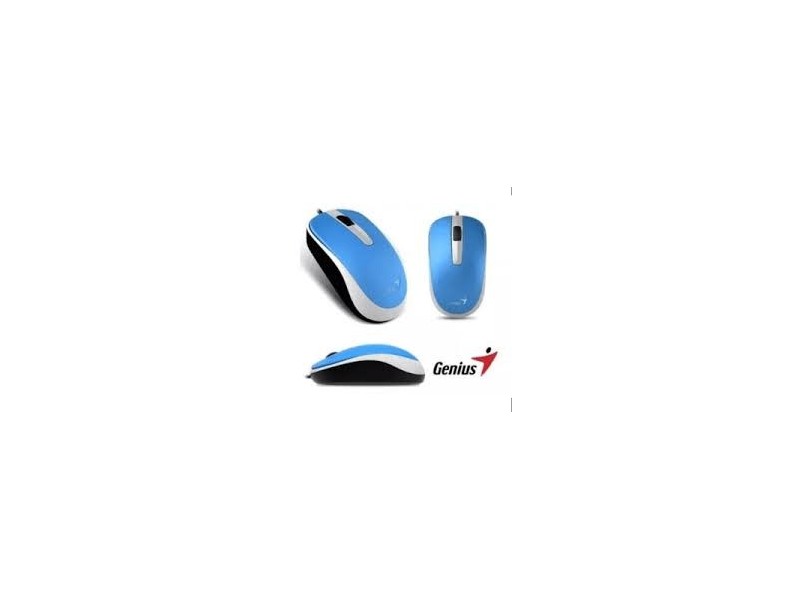 MOUSE ALAMBRICO GENIUS DX-120 AZUL