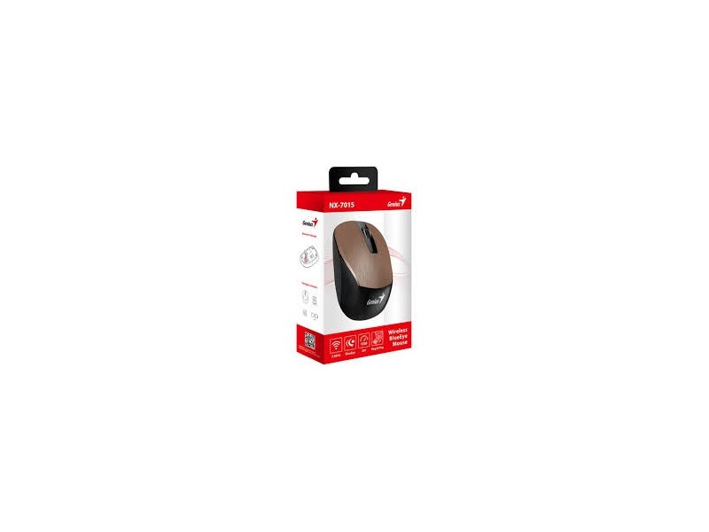 MOUSE GENIUS RS2 NX-7015 ROSY BROWN