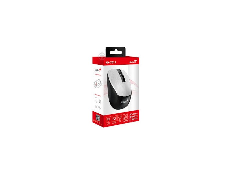 MOUSE GENIUS RS2 NX-7015 SILVER