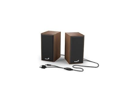 PARLANTES GENIUS SP-HF 180 USB 4W POWER WOOD