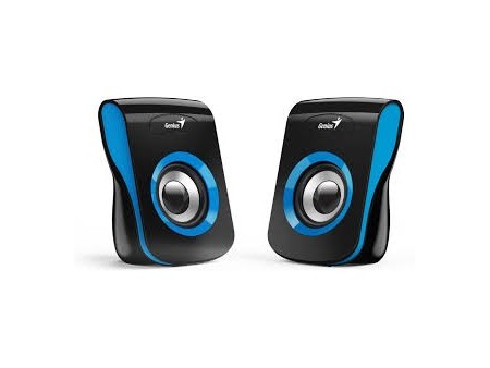 Parlante Estereo Sp-Q180 Usb Power Azul