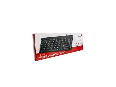 TECLADO ALÁMBRICO GENIUS KB-116