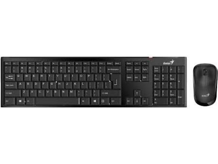 COMBO TECLADO Y MOUSE INALAMBRICO GENIUS SLIMSTAR 8000SE