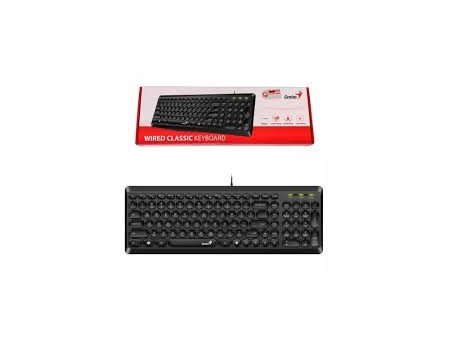 TECLADO GENIUS SLIMSTAR Q200 SP USB BLACK