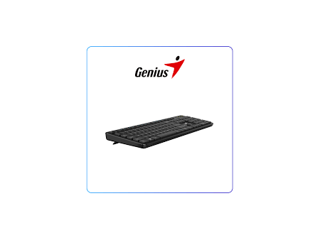 TECLADO GENIUS SLIMSTAR M200 USB MULTIMEDIA SP BLACK