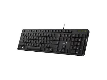 TECLADO GENIUS SLIMSTAR M200 USB MULTIMEDIA SP BLACK