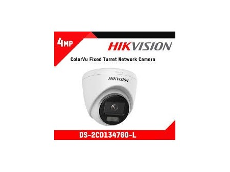 Camara 4 MP ColorVu Fixed Turret Network